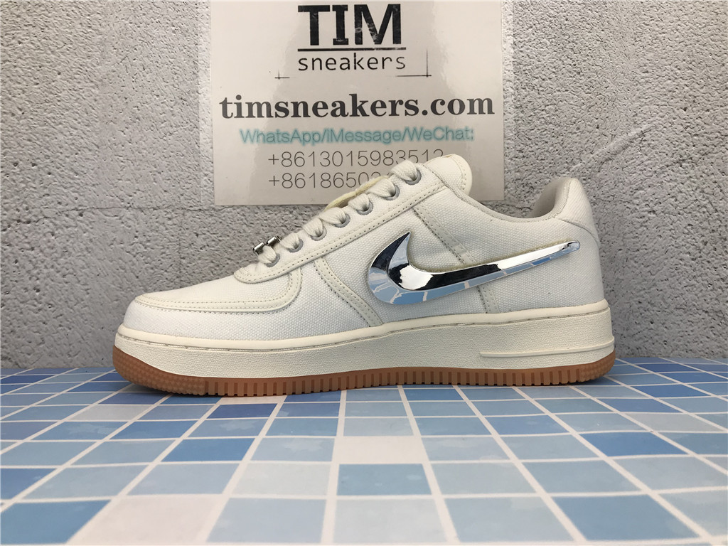 Travis Scott x Nike Air Force 1 Sail - AQ4211 101